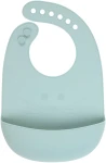 LASSIG bavaglino in silicone con tasca LITTLE CHUMS